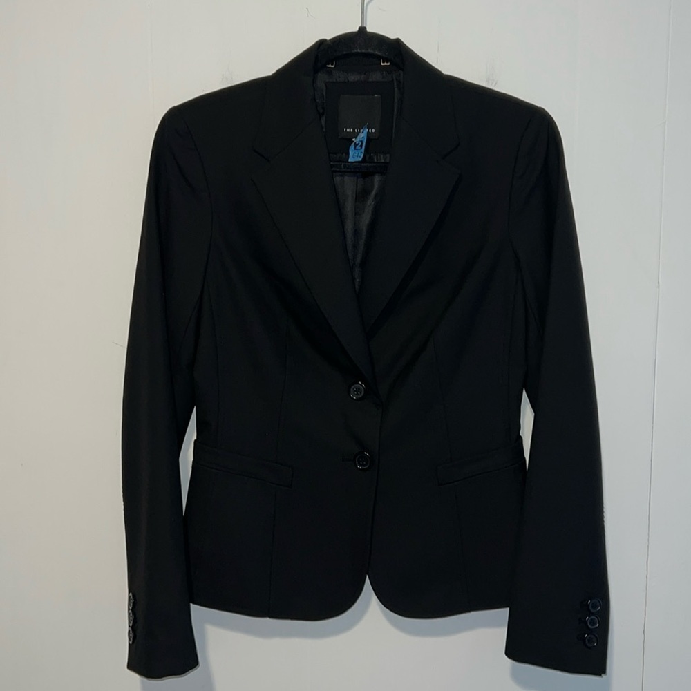 The Limited Black Button Up Women’s Blazer RR3